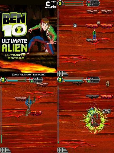 Ben10 Ultimate Alien Moto 128x160 L2 R6