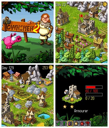 Townsmen 2 Gold RUS Nokia 176x208