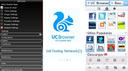 UC Browser 8.9 Handler 2.10 Touch