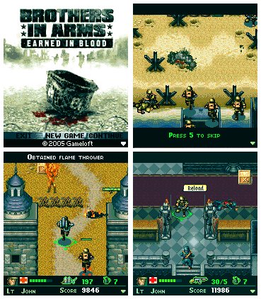 Brothers In Arms Earned In Blood 128x160