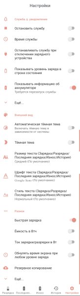 Износ батареи MoD dy DiMoNuSh5