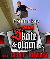 Vans Skate and Slam Nokia s60v2 176x208
