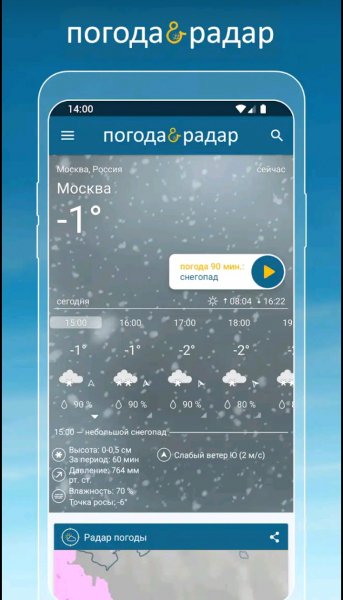 Погода&amp;Радар pro 2025.7.1