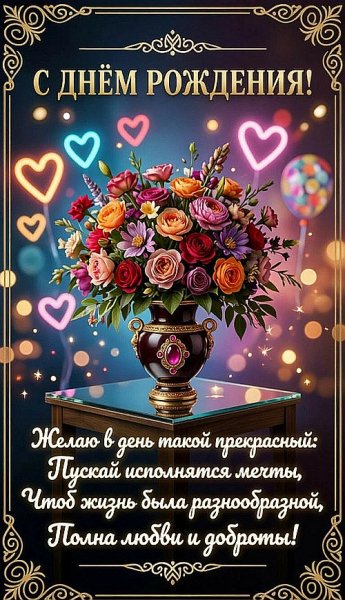 Поздравление С днём рождения