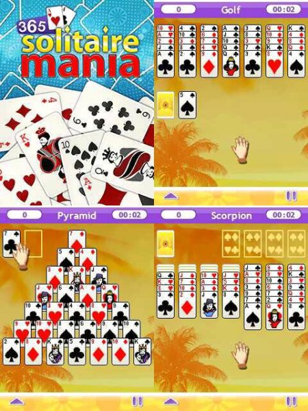 Solitare Mania 240x320