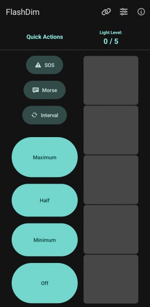 Com.cyb3rko.flashdim-31 fdroid
