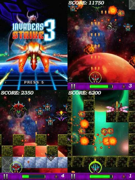 Invaders Strike-3 128x160 5200