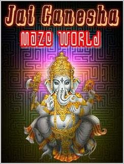 Jai Ganesha Maze 128x128