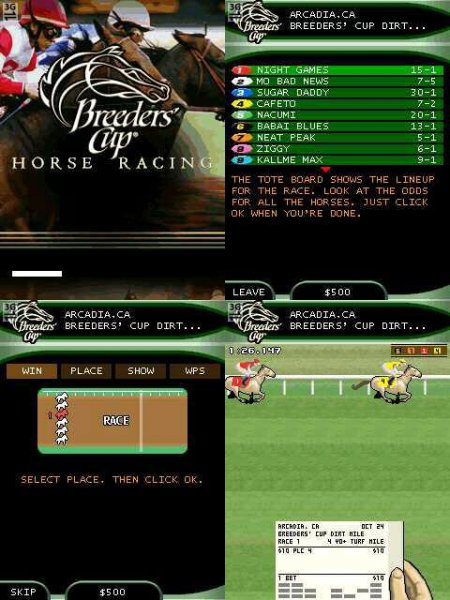 Breeders Cup Casino Horse Racing 128x160