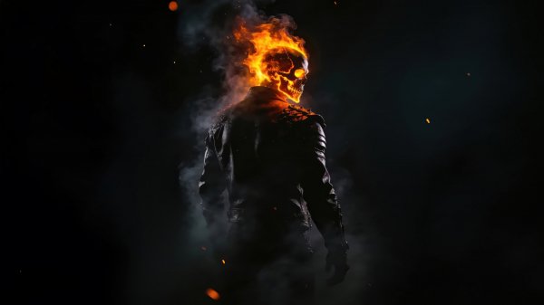 Ghost-rider-marvel-4k 25@5@r