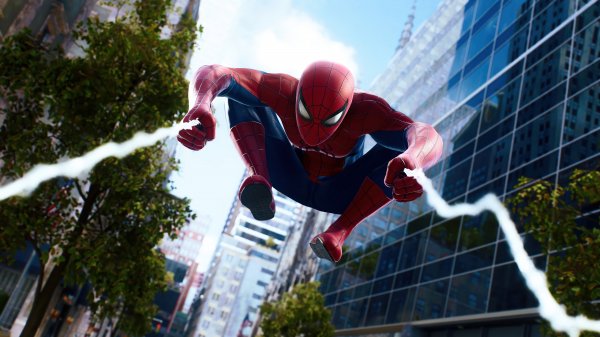 Spiderman-2-web-brand-new-day-suit-4k 324@5@r