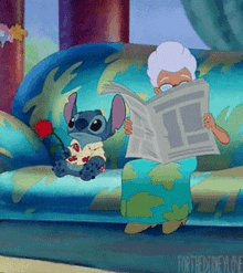 Stitch-holding-hands