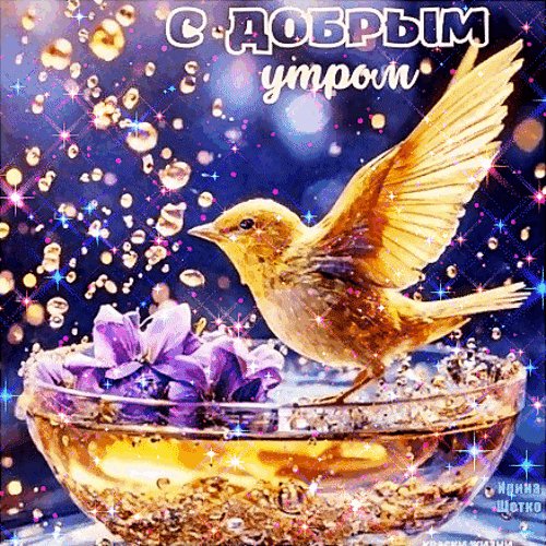 Анимированная открытка доброе утро (3)