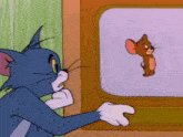 Tom-&amp;-jerry-jerry-on-tv