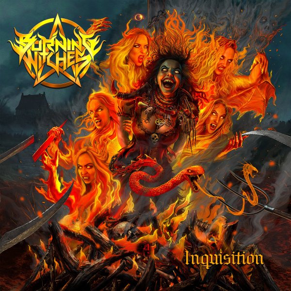 BURNING WITCHES - High Priestess Of The Night