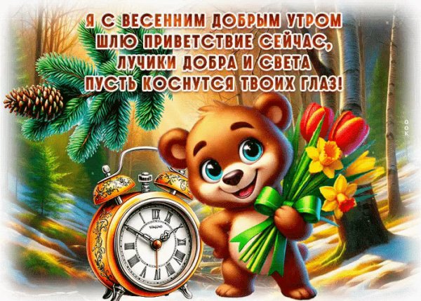 Весенний привет