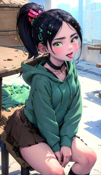 Ральф. Ralph. Ванилопа Фон Кекс