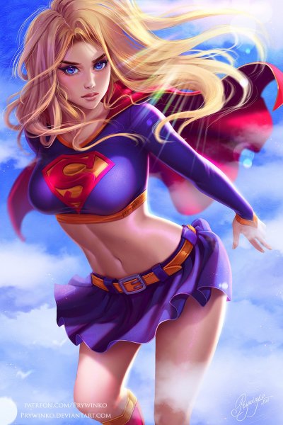EAldMOU8Ay prywinko art supergirl