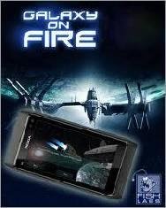 Galaxy on fire