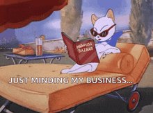 Tom-and-jerry-lounging