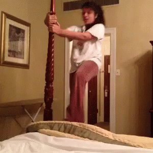 Fall-pole
