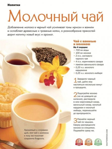 Молочный чай