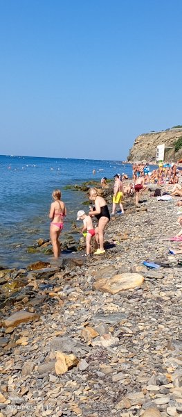 Анапа. Пляж 200 ступеней