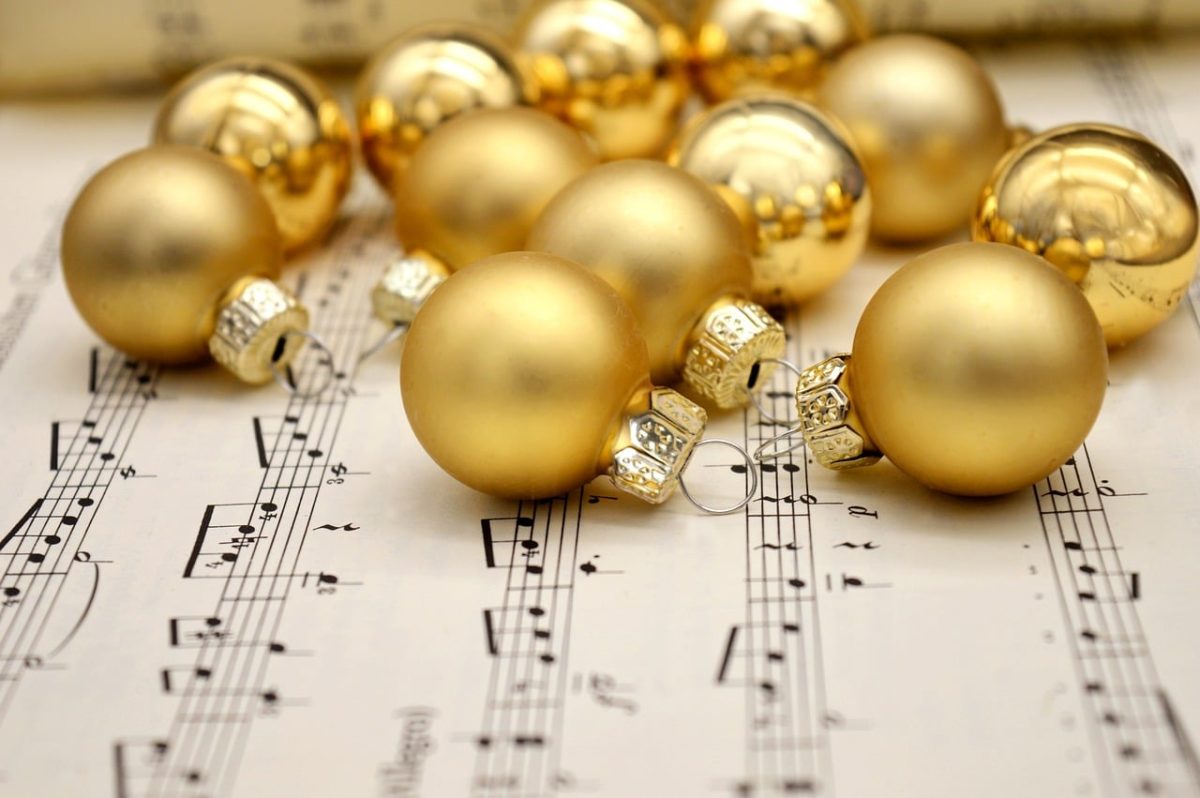 grades, sheet music, christmas, christmas motif, golden christmas tree balls, christmas carols, christmas music, advent, advent season, christmas time, christmas decorations, christmas singing, notenblatt, golden christmas baubles, christmas tree decorations, hd background, advent singing, music, advent songs, make music, christmas concert, christmas background