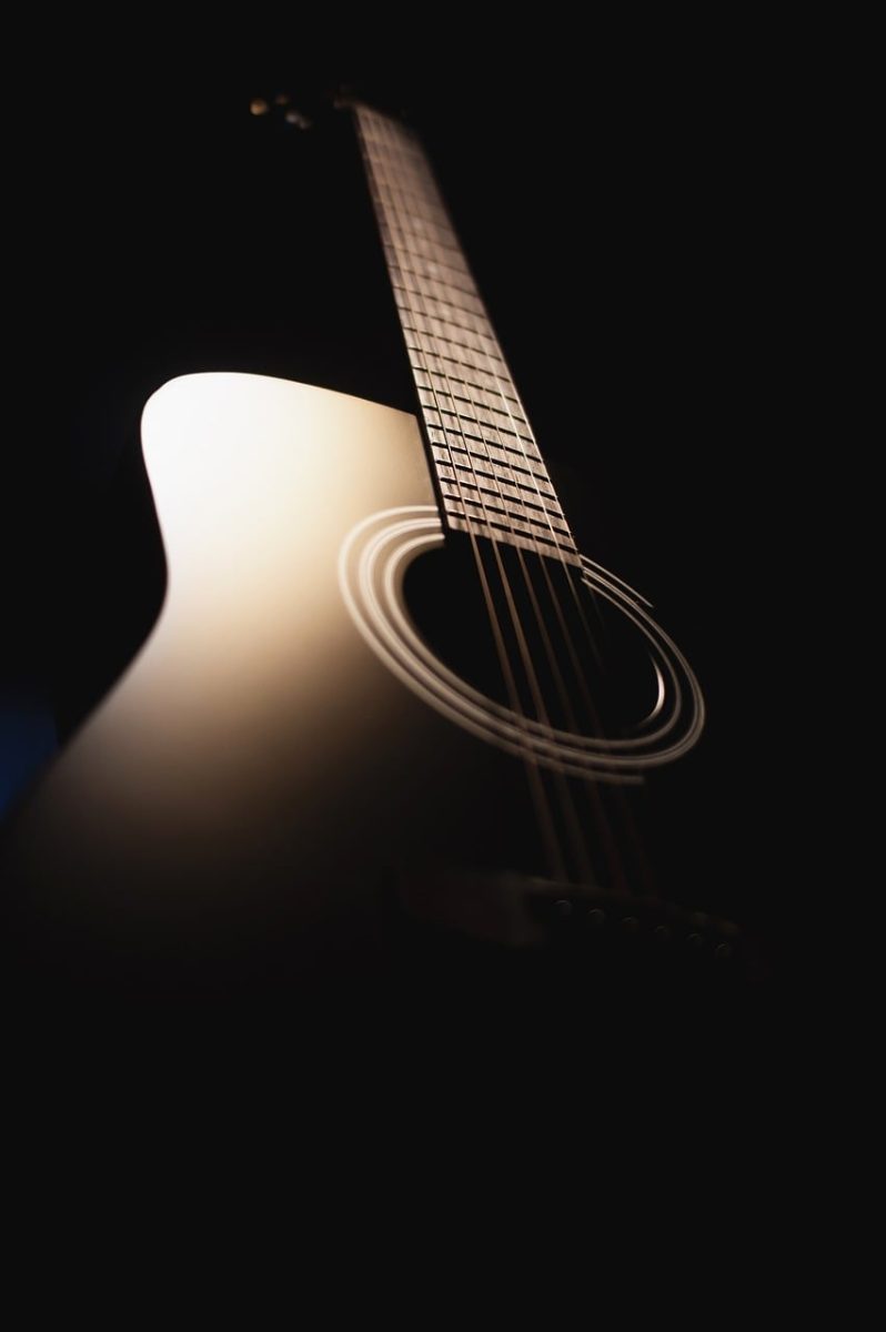 guitar, twilight, strings, music, tool, black, blur