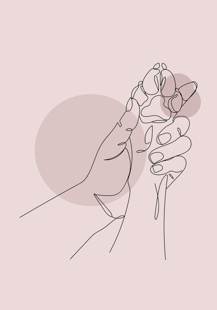 mate, pet, beautiful wallpaper, minimalistic, boho, bohemian, friendship, hand, drawing, background, line drawing