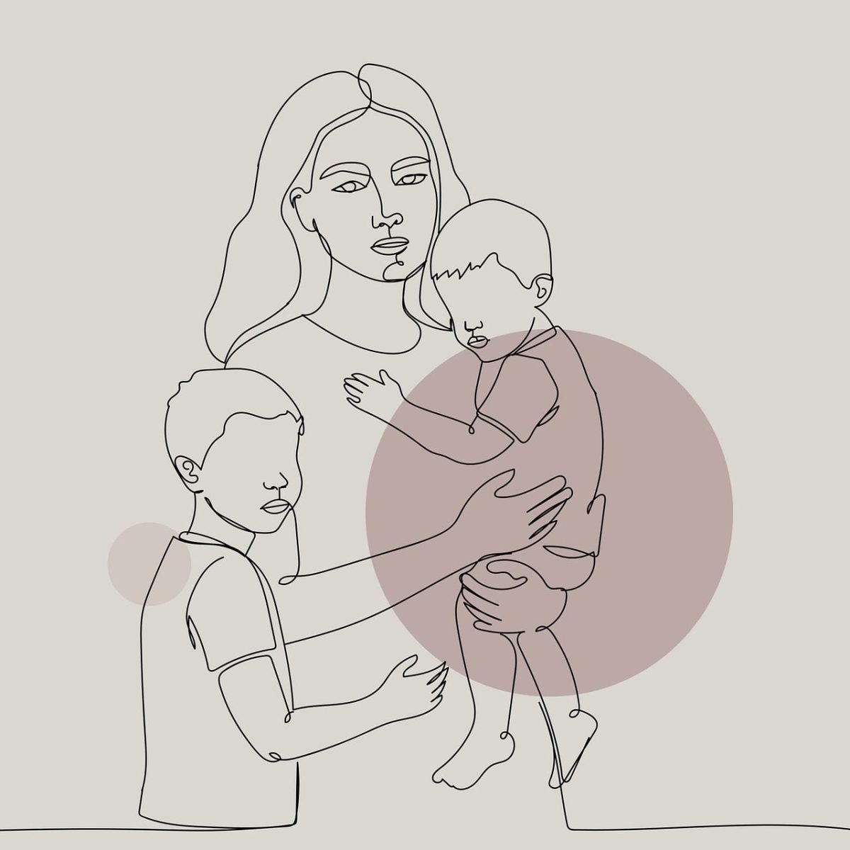mother, beautiful wallpaper, child, drawing, background, boho, bohemian, family, children