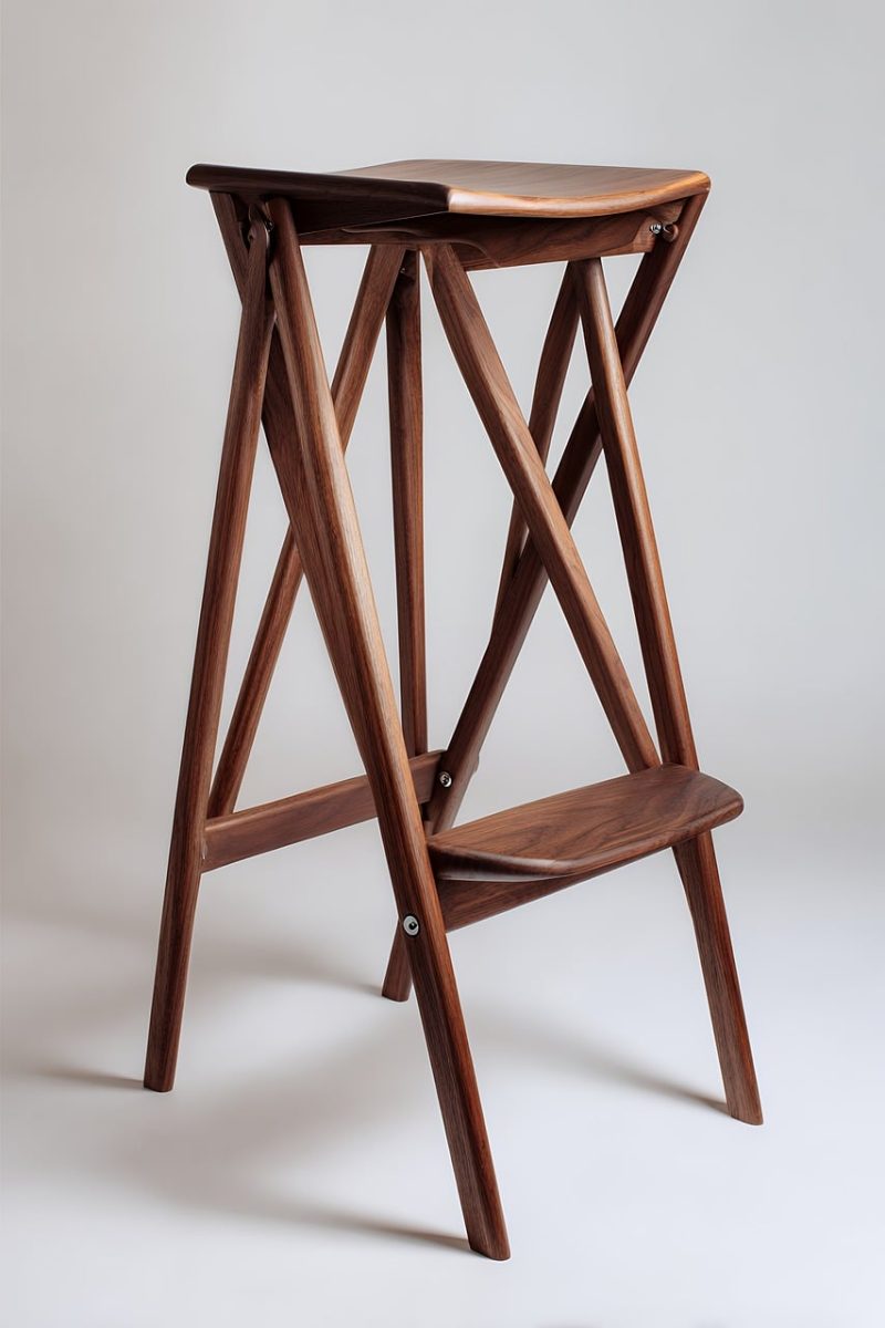 ai generated, chair, furniture, modern, design, contemporary, wood, wooden, interior, home, decor, object, studio, seat, style, stylish, comfortable, elegant, luxury, minimal, minimalism, simplicity, shape, art