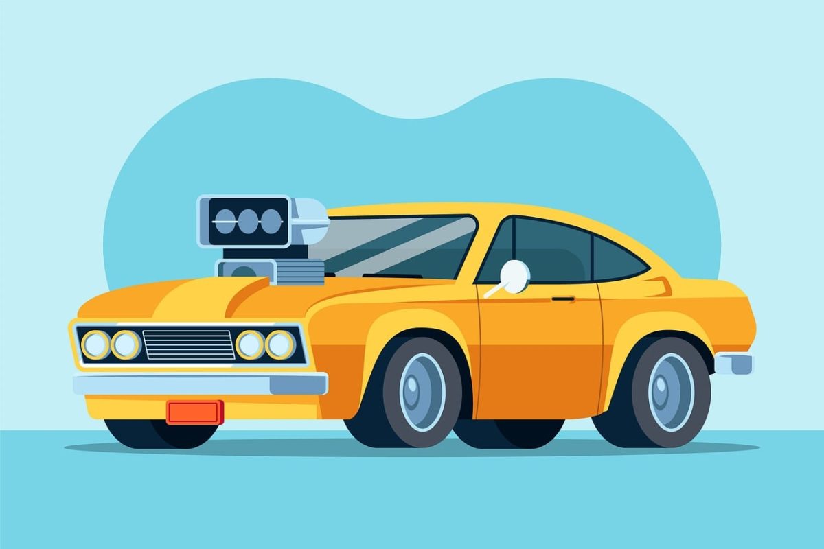 car, muscle, vintage, hotrod, classic, vehicle, auto, automobile, drag, racing, speed, transport, engine, car wallpapers, power, cartoon, flat, retro, american