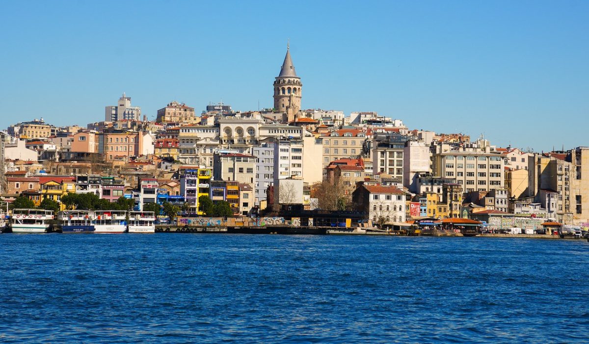 galata, galata tower, istanbul, turkey, city, river, sea, panorama, historic, blue, cloud, architecture, coast, old town, view, tourist attraction, shore, nature, cityscape, europe, major tourist destination