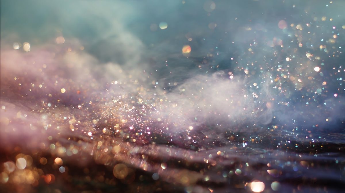 mist, sparkle, light, atmosphere, ethereal, dreamy, abstract, glitter, cloud, background, texture, bokeh, magic, fantasy, soft, blur, iridescent, shimmer, powder, space, cosmic, celestial, universe, ai generated