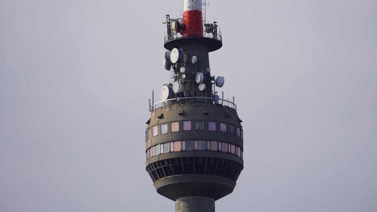 tower, television, structure, city