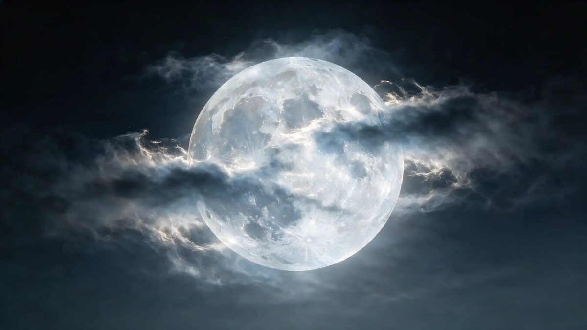 moon, clouds, night sky, glowing, full moon, dark night, astronomy, night panorama, nature, magic, travel, dreamy, beautiful, lonely, calm, mysterious, poetic, classic, eternal, night light, universe