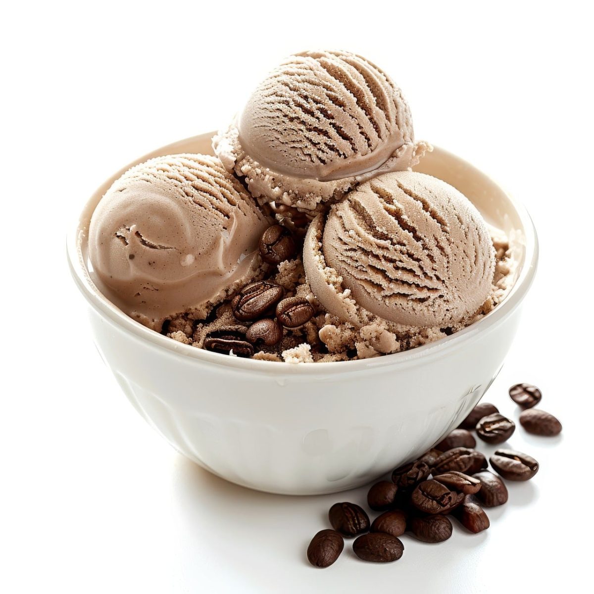 ice-cream, coffee, bowl, nature, beans, chocolate, delicious, creamy, scoops, dessert, aromatic, cooling, artisanal, gourmet, summer, cream-ice cream, treat, delicious dessert, chilled