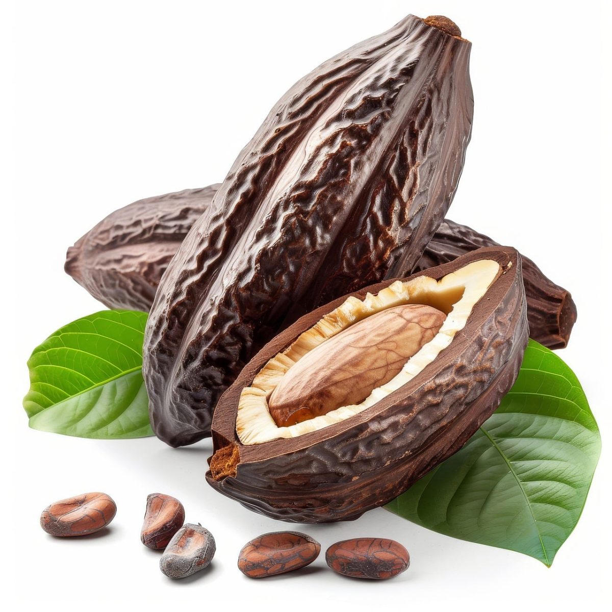 cocoa pod, cocoa beans, natural products, exotic fruit, food ingredient, bean, ripe, agriculture, plant fruit, healthy diet, chocolate, botany, shiny surface, hot climate, fresh greenery, plant nutrition, environmental sustainability, natural colors, food processing, organic, agricultural production