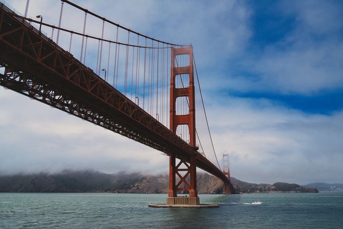 bridge, golden gate, san francisco, america, landmark, fog, beautiful, sea, nature, structure, engineering, travel, icon, view, impressive, silhouette, ocean, famous, magical, popular, west coast
