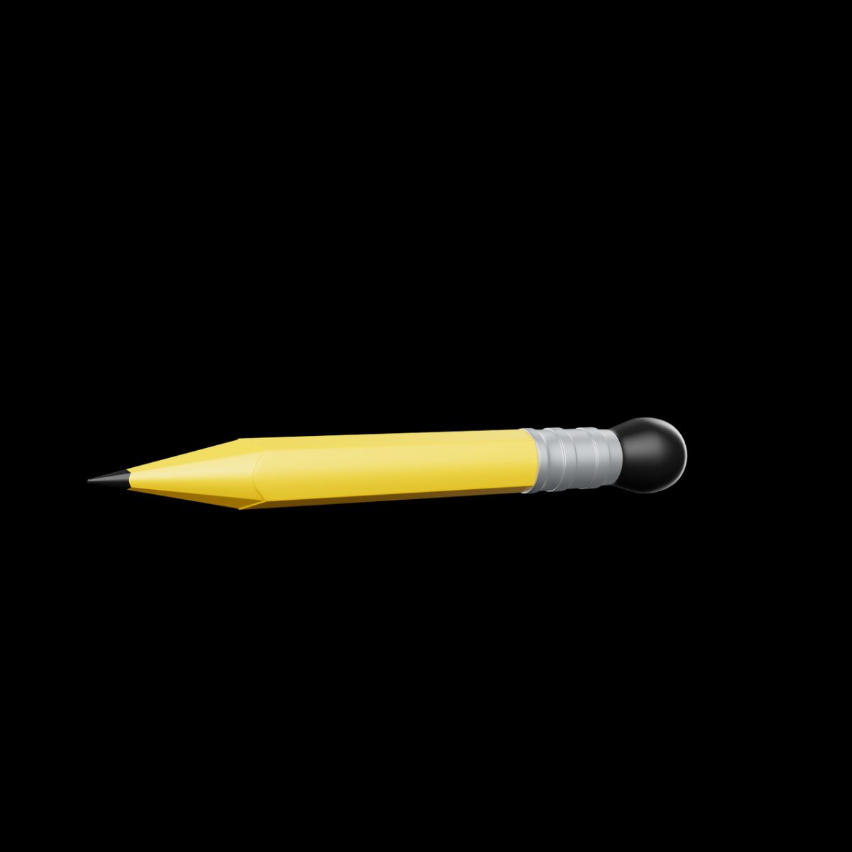 pencil, yellow, eraser, stationery, black, graphite, office, design, drawing, office supplies, creativity, writing, learning tools, school supplies, sketched, art, preparation