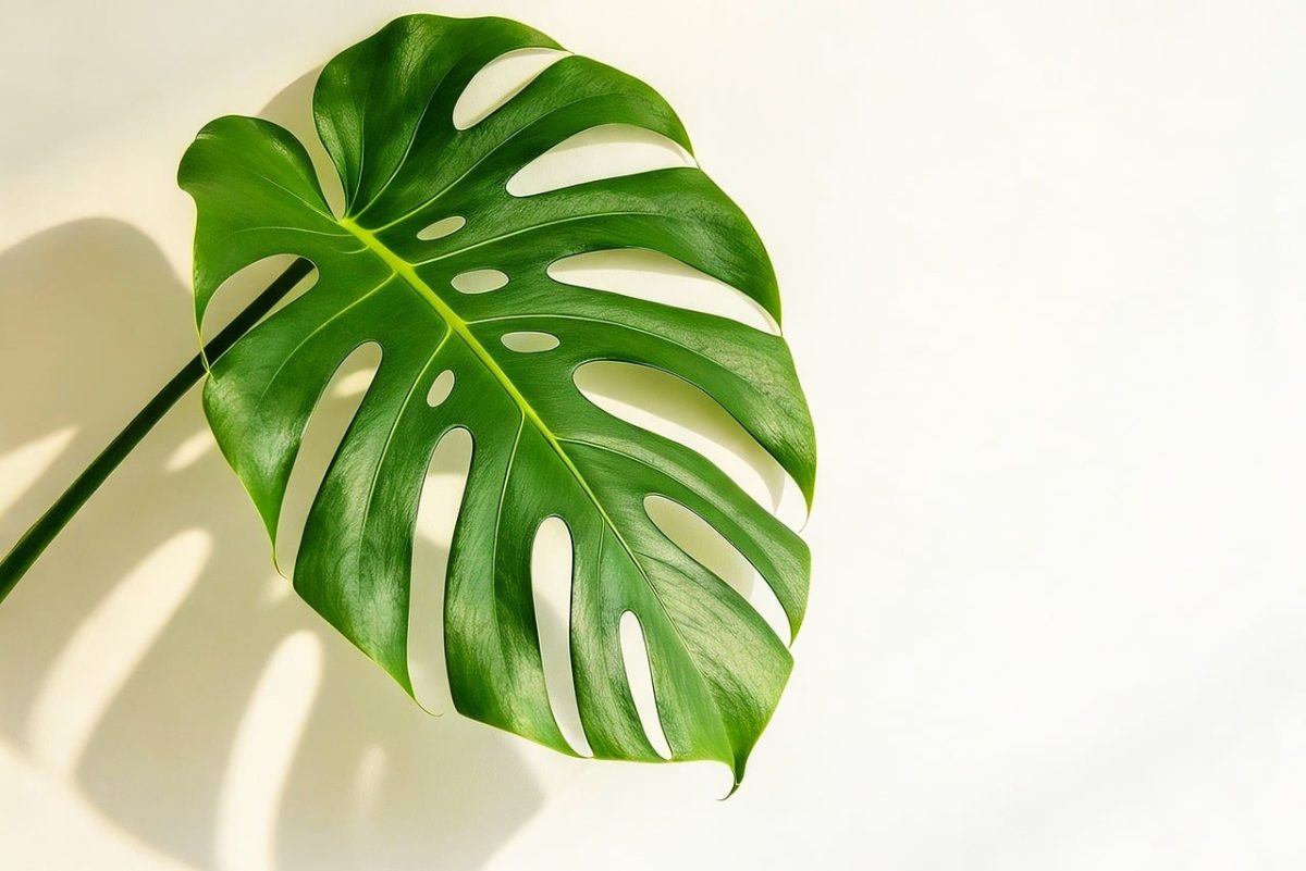 monstera, leaf, green, nature, houseplant, modern, decoration, botany, modern interior, green plant, leaf texture, shadow, natural decoration, indoor, natural motif, indoor garden, exotic plant, plant cultivation