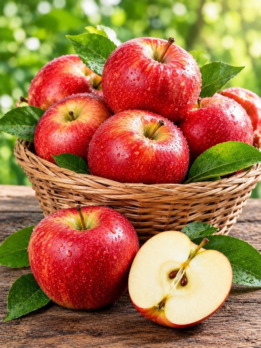 apple, fruit, organic, fresh, nature, healthy, harvest, green, orchard, agriculture, vitamins, lifestyle, red, delicious, natural, tree, bloom, outdoor, season, juicy