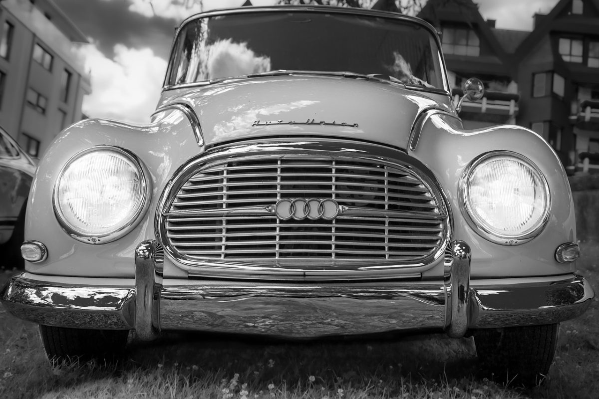 auto union, audi, antique car, dare, automobile, lights, historical, black-and-white, old, vehicle
