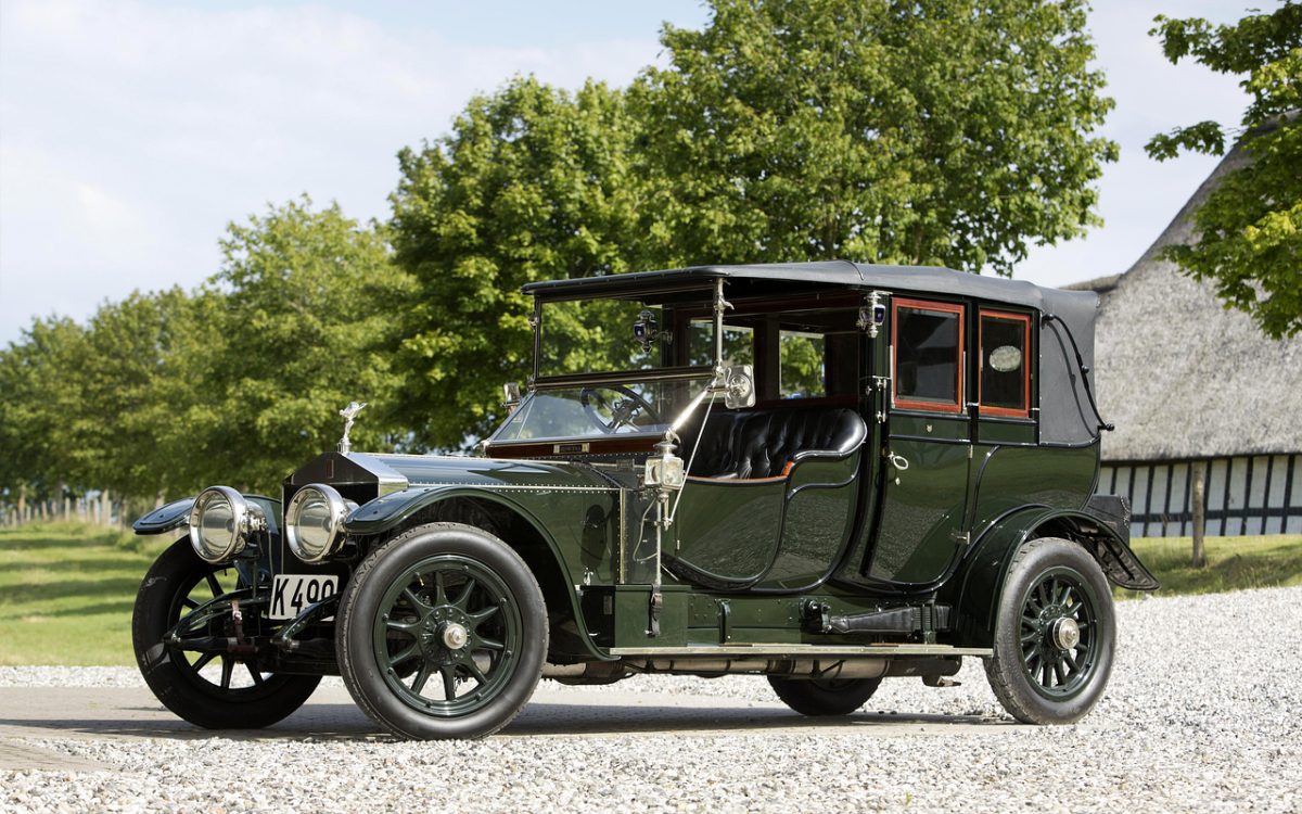 rolls royce, silver ghost, car, cabriolet, 1912, vehicle, vintage, auto, automobile, automotive, model