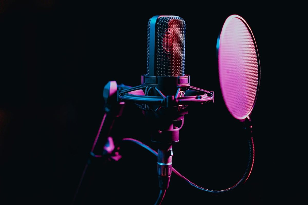 mic, voive, podcast, microphone