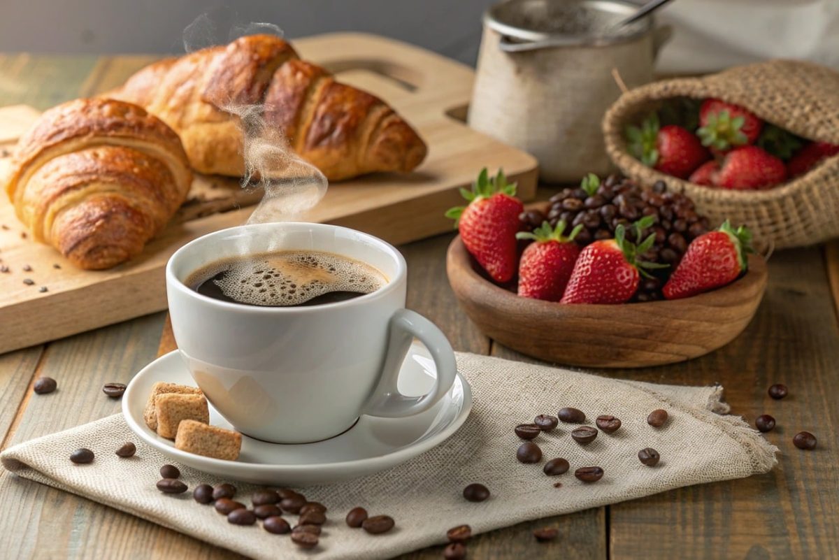 coffee, café, latte, cappuccino, espresso, barista, latte art, coffee cup, coffee beans, grinder, iced coffee, hot coffee, café interior, coffee shop, cozy café, coffee culture, breakfast, croissant, coffee lifestyle, caffeine, mug, takeaway coffee, americano, flat lay, cup, ai generated
