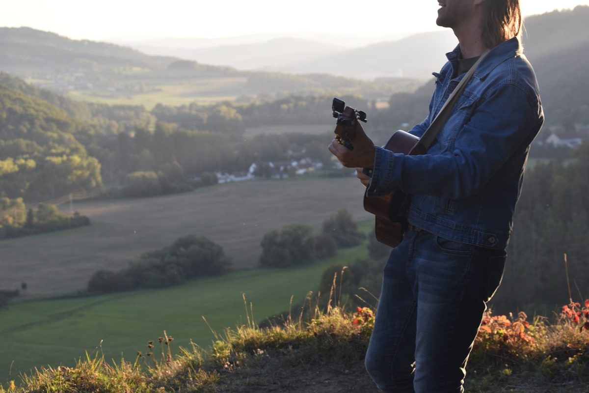 country, jeans, blue, denim, guitar, guitarist, musician