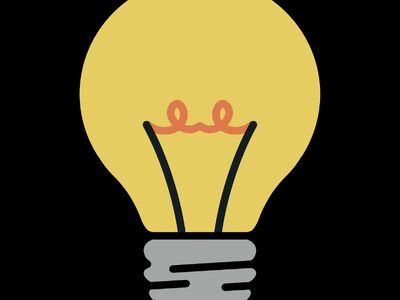 light bulb, idea, creativity, innovation, wisdom, education, learning, inspiration, abstract, symbol, intelligence, insight, solution, icon, modern design, minimal design, dark theme, thinking, brainstorming, smart idea
