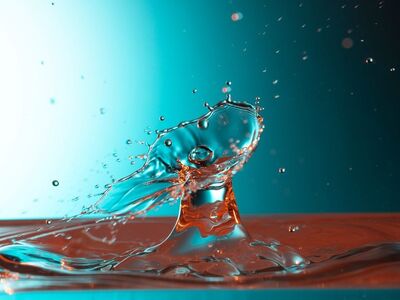 drop photography, drops, macro, close up, liquid, wet, high speed, waves, waves circles, wave motion, splash, impact, alcohol, photography, digital photography, studio photography